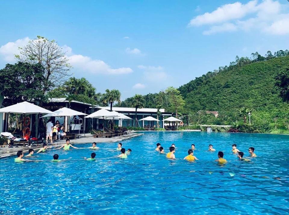Xanh Villas Resort & Spa Luxury Hanoi Exteriör bild
